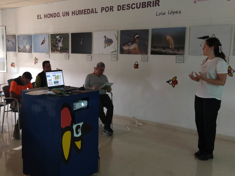 Presenting project in Alicante